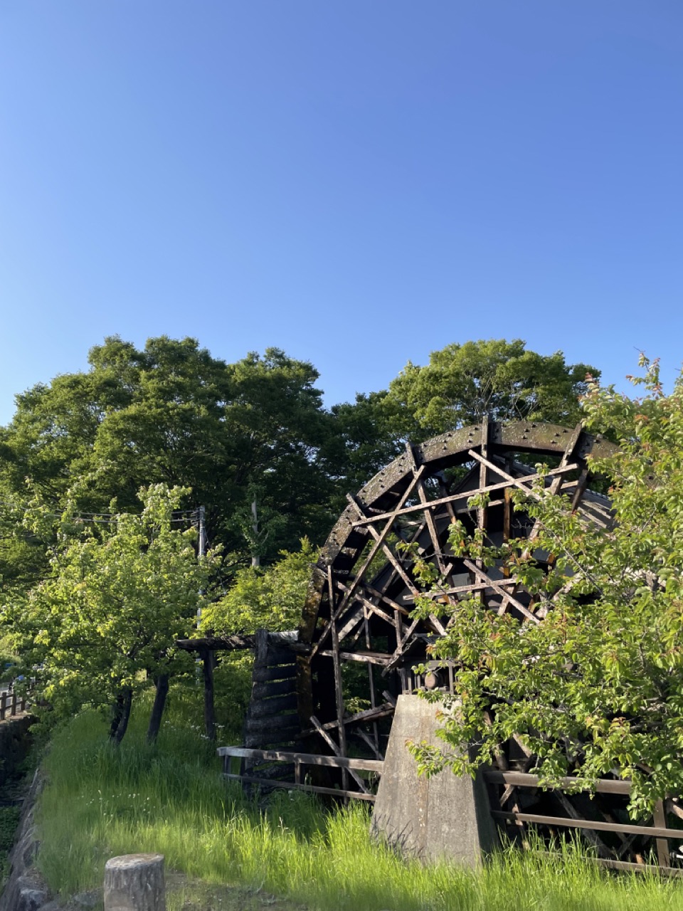 小町の里の水車小屋